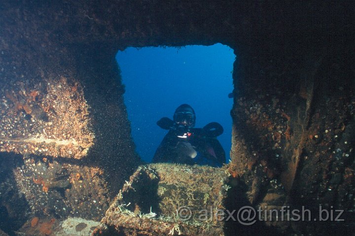 Lamson Peek a Boo.jpg - Leaving the engine room